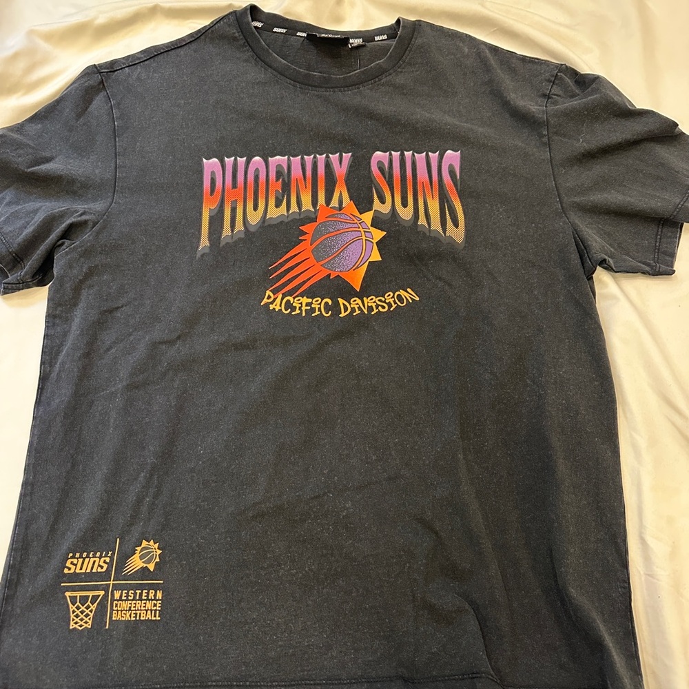 NBA Black Phoenix Suns Short Sleeve Tee